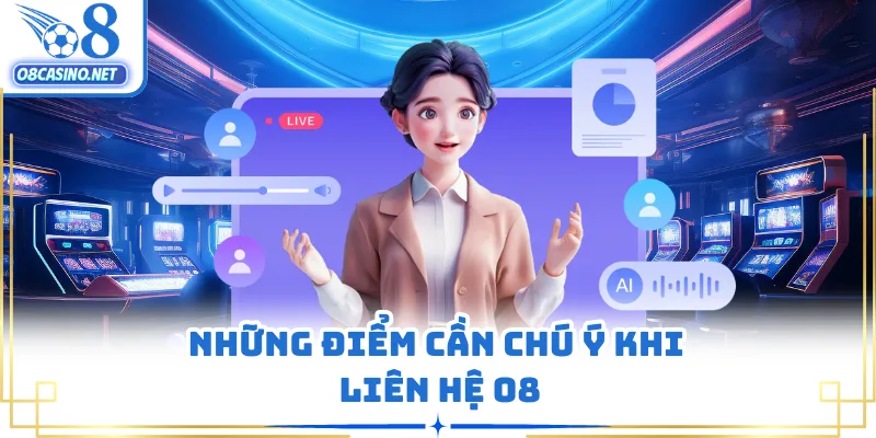 Những điểm cần chú ý khi liên hệ O8